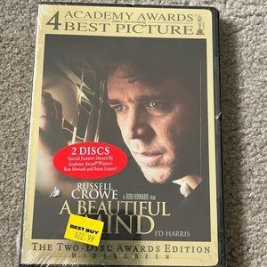 A Beautiful Mind Two Disc DVD Set NWT